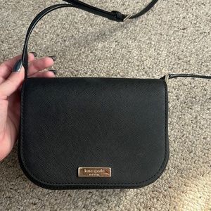 Black Kate spade crossbody bag